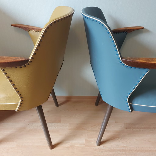 Set di 2 poltrone Thonet modello 6522 Oswald Haerdtl, vintage anni '50