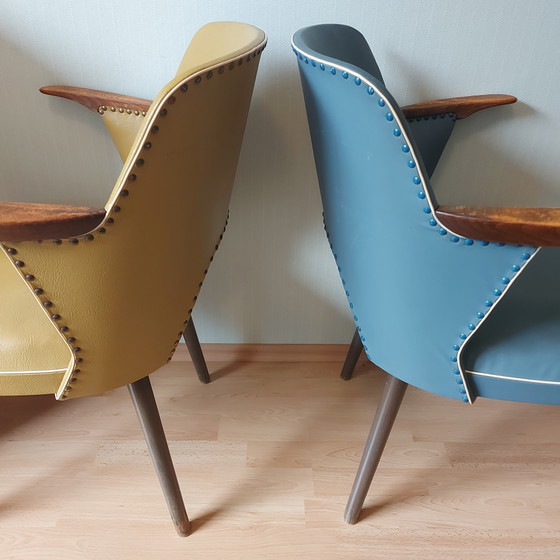 Image 1 of Ensemble de 2 fauteuils Thonet, modèle 6522, Oswald Haerdtl, vintage années 1950