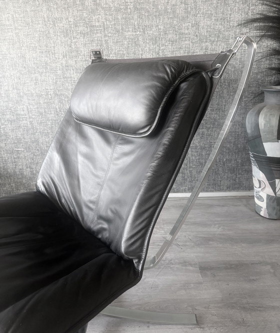Image 1 of Suite Lounge Vintage Sigurd Resell « Falcon » pour Vatne Møbler (Norvège)