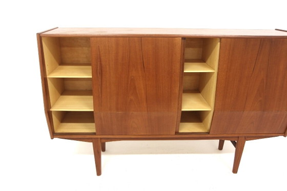 Scandinavian Teak Chest of Drawers, Sweden, 1960 – Wood, Chrome (photo 7 of 14)
