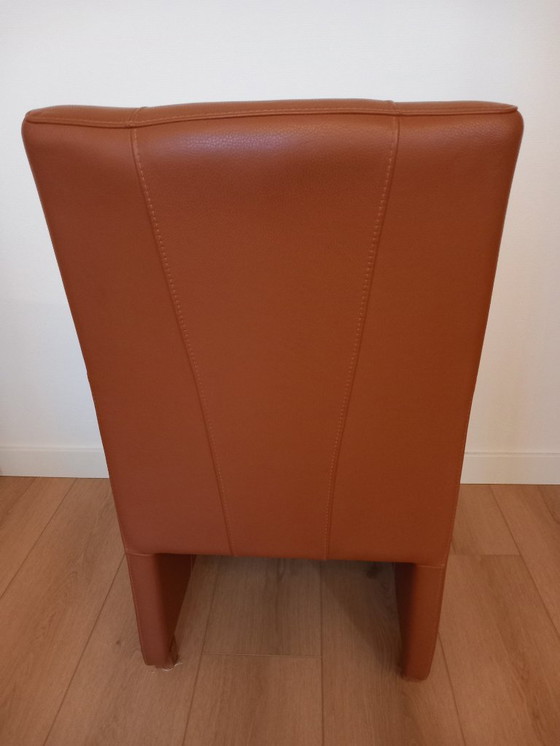 Image 1 of Vendo set di 4 sedie da pranzo in pelle