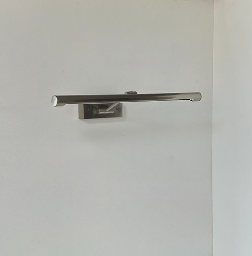 Applique vintage chrome orientable, France, 1980