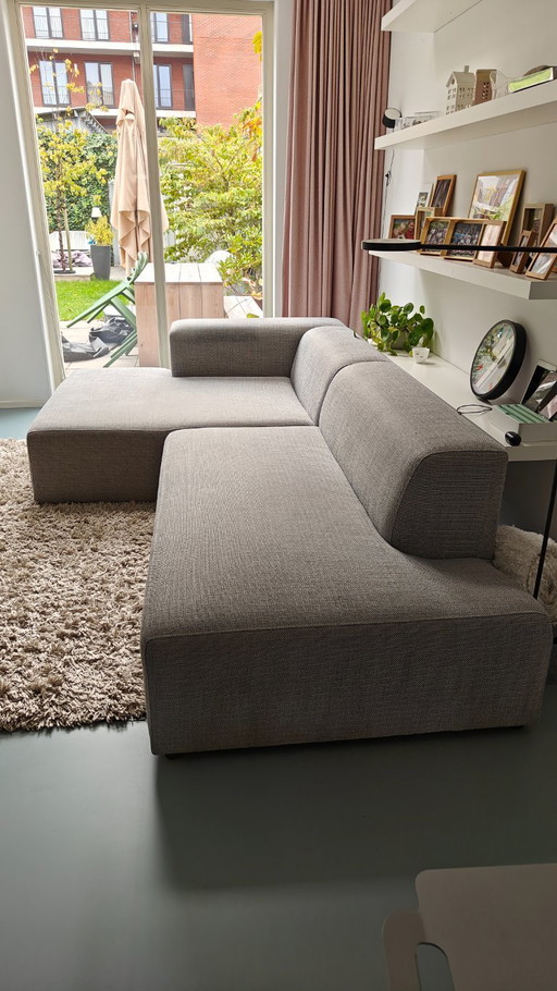 Spacious gray corner sofa from 4x6 Sofa