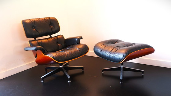 Image 1 of Herman Miller Eames Loungesessel + Ottoman