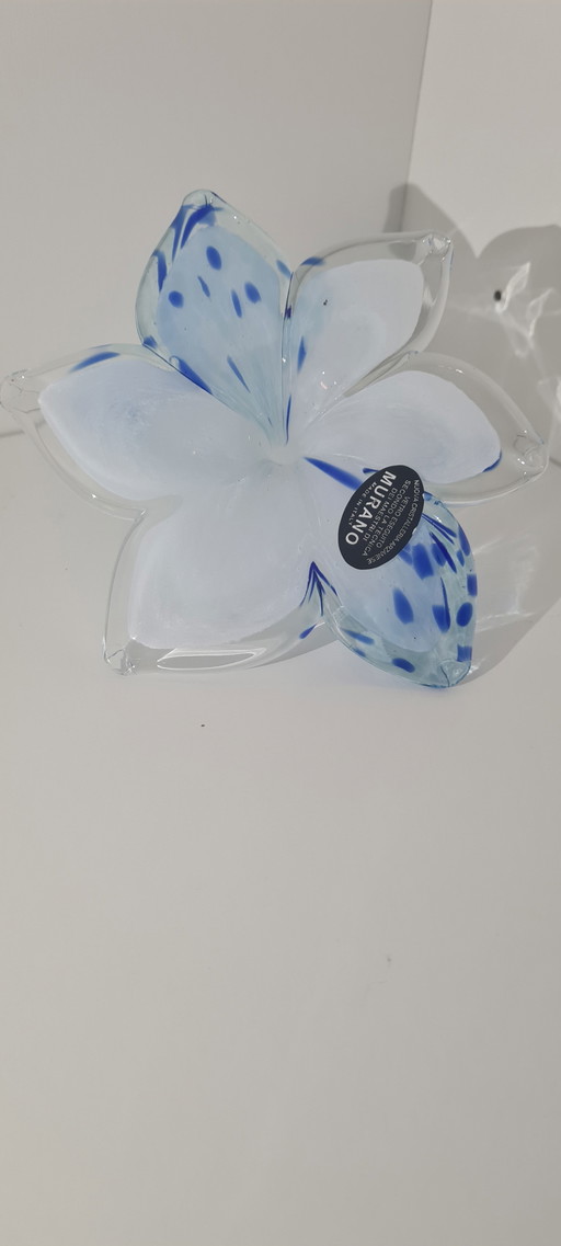 Fleur en verre de Murano