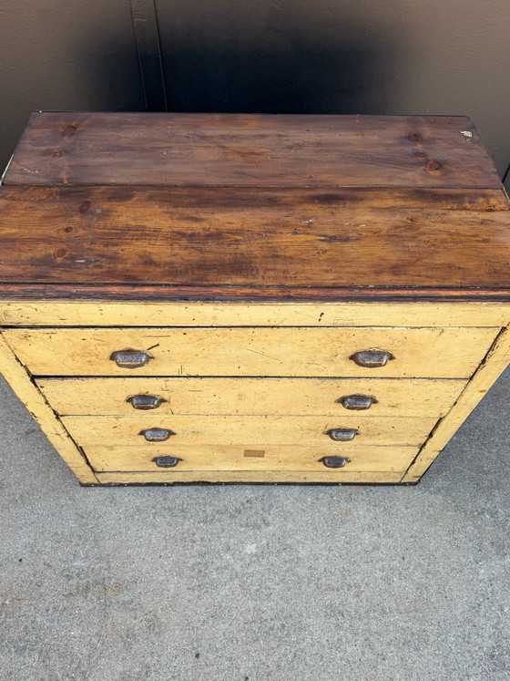Muebles de taller de hierro y madera de la década de 1940. – Cómodas, Iron, Wood (photo 3 of 15)