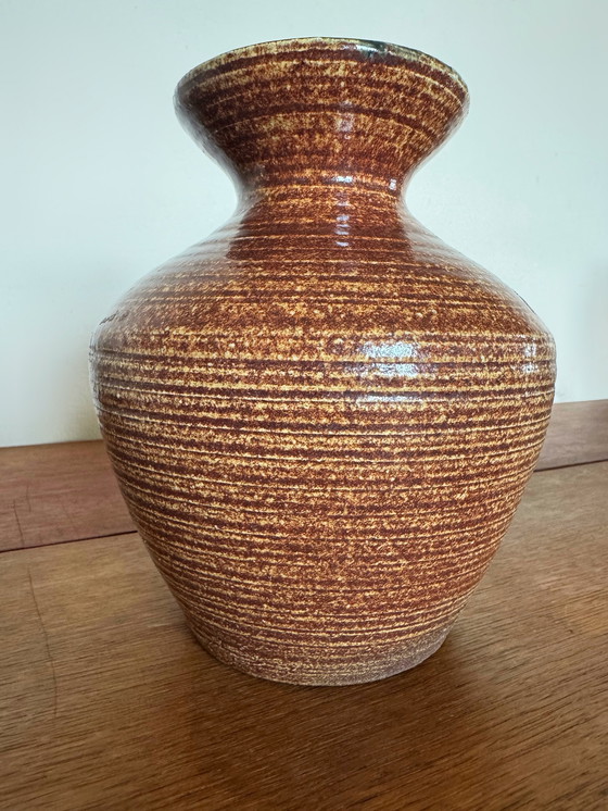 Image 1 of Vase Keramik Accolay 60er Jahre
