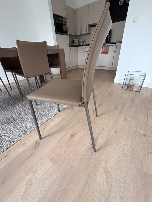 6 x Chaises Zanotta Lia - Design by Roberto Barbieri