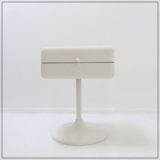 Side table/bedside table in "tulip legs" style by Lusch Erzeugnis - Germany, 1970s