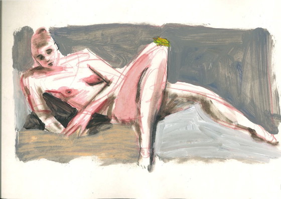 Image 1 of Model drawings (expressive/abstract)