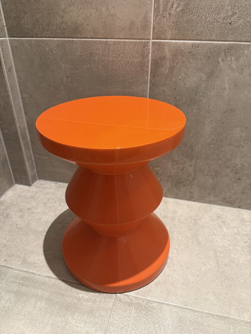 Pols Potten Tabouret Zigzag orange