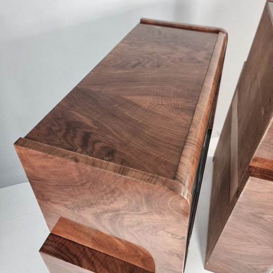 Image 1 of Art Deco kasten, jaren 40