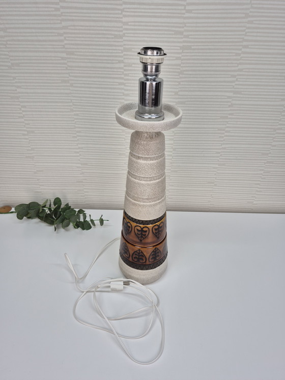 Image 1 of XXL vintage tafellamp Dümler en Breiden West-Germany.