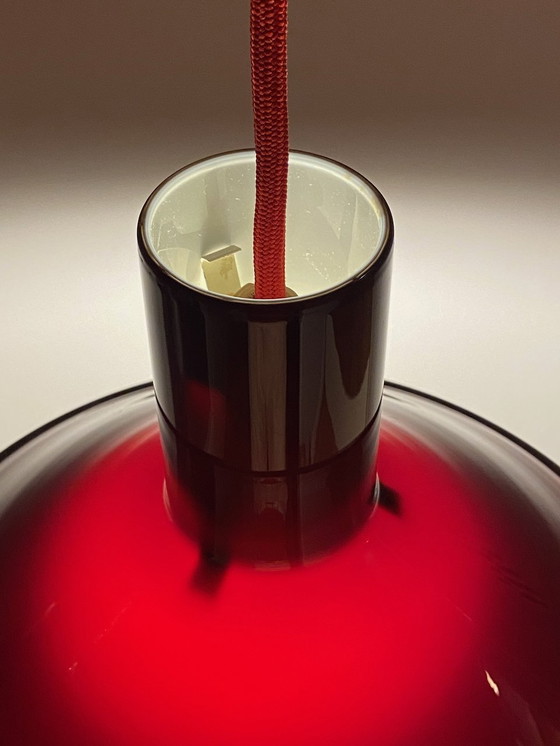 Image 1 of Lampada a sospensione in vetro Michael Bang P&amp;T di Holmegaard