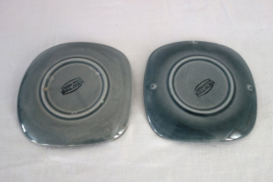 Image 1 of 2 Tassen mit Untertassen New Time Boch Frères 1955