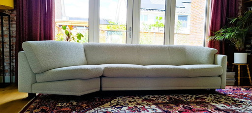 Leolux 4 seater sofa with corner