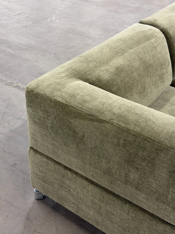 Leolux Faya Lobi Canapé d'angle | Vert – Canapés d'angle, Textile (photo 8 of 14)