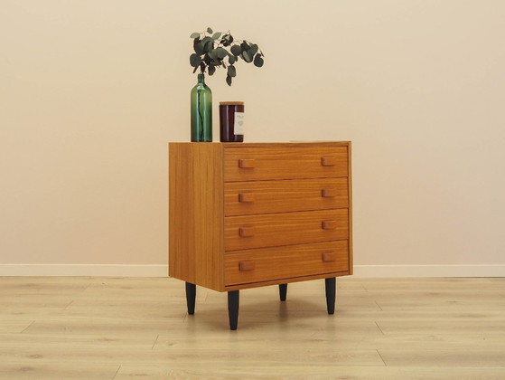 Image 1 of Teakhouten ladekast, Deens design, jaren 60, gemaakt in Denemarken.