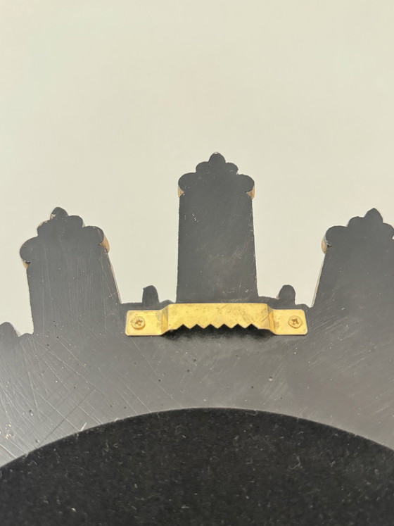 Image 1 of Gouden Vintage Zonnespiegel