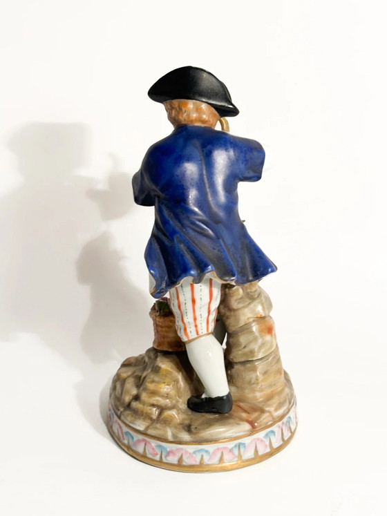 1940s Capodimonte Porcelain Figurine of a Young Person, Sculpture (photo 6 of 8)