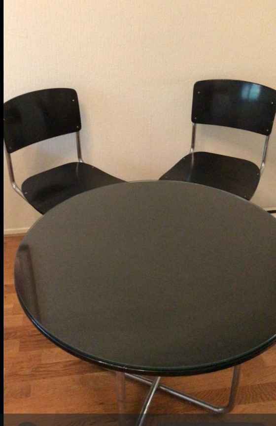 Image 1 of Set de table basse original datant de près de 100 ans