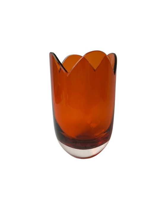 Image 1 of Dutch Design - Tulpvaas Siem van der Marel (Glasfabriek Leerdam)