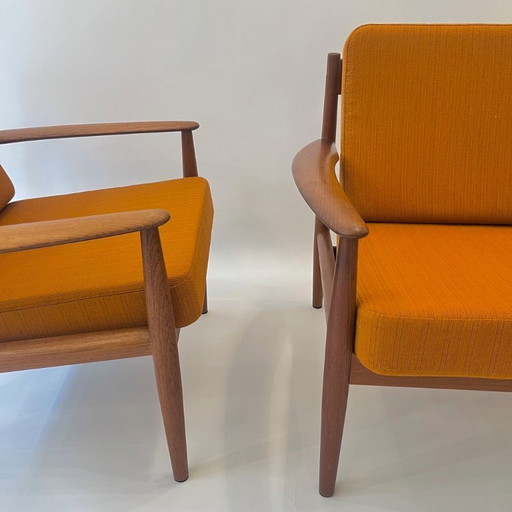Pair of Armchair by Grete Jalk