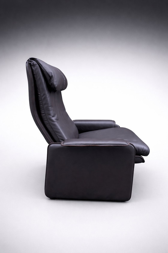 Image 1 of De Sede DS 61 poltrona reclinabile e pouf (modello grande)