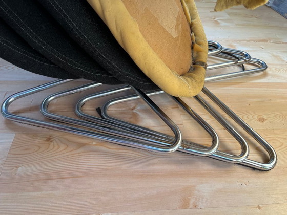 Verner Panton System 1-2-3 Fritz Hansen Sillas de comedor (4 pzs) – Textile (photo 4 of 5)
