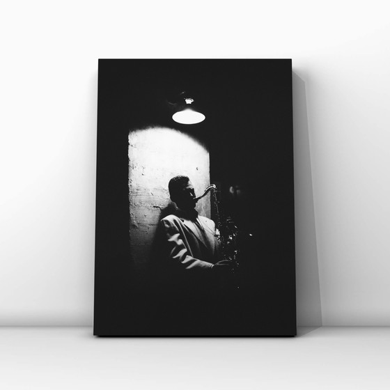 Image 1 of 1x Stan Getz | fotografie jazz della costa occidentale, belle arti del 1960