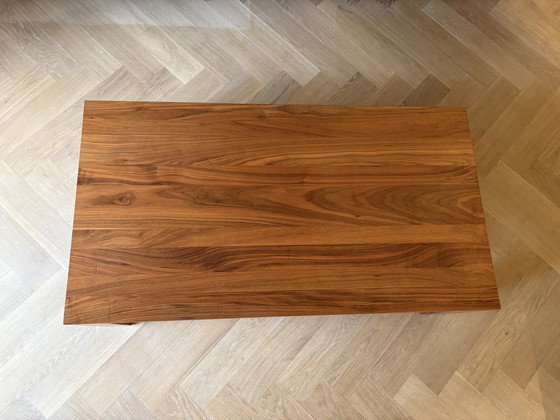 Image 1 of Solid walnut coffee table