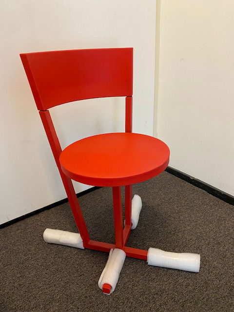 Prototyp-Stuhl von Richard Hutten - Entworfen für das Stedelijk Museum Amsterdam
