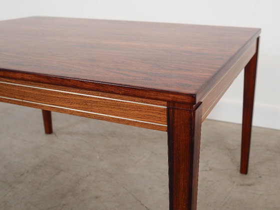 Image 1 of Table basse en palissandre, design danois, années 1970, fabriquée au Danemark