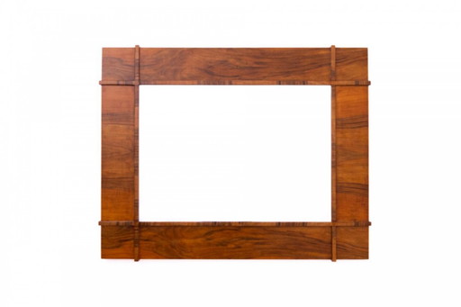 Art Deco horizontal mirror, Poland, 1940s. 