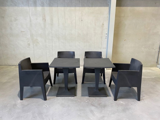 4x Philippe Starck Tuinset Driade