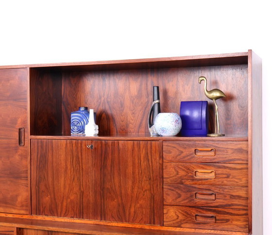 Image 1 of Vintage Dutch design buffet cabinet with asymmetrical layout, 1960s