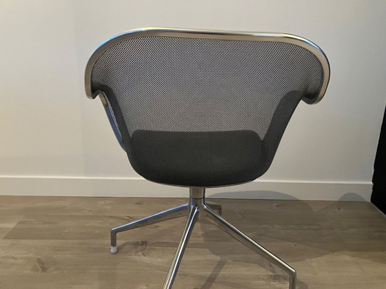 Image 1 of 4 sedie da ufficio/sala da pranzo di B&BItalia modello UI4