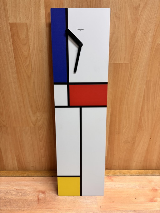 Mondriaan style klok