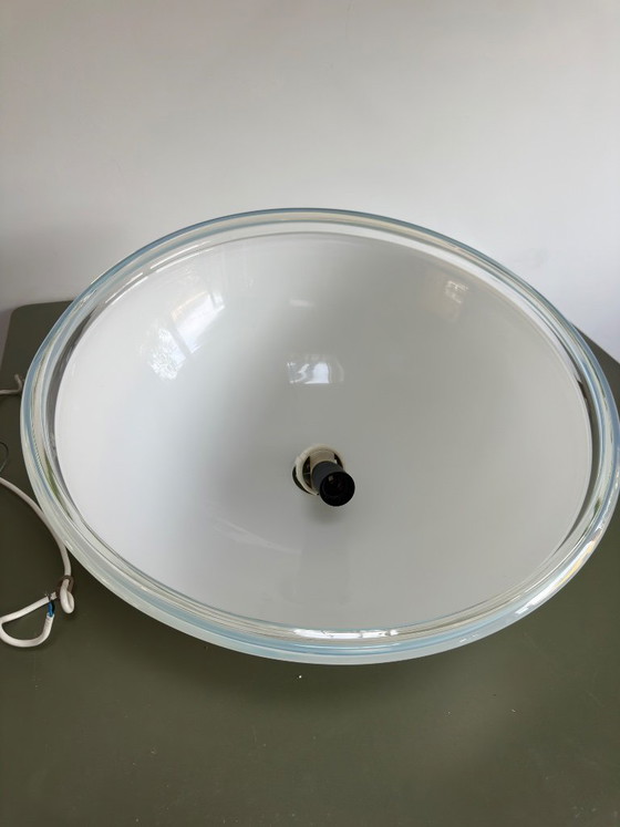 Leucos 'Samo' Hängelampe – Roberto Pamio & Renato Toso – 70er Jahre Murano Glas (50 cm) – Tischlampen (photo 4 of 7)
