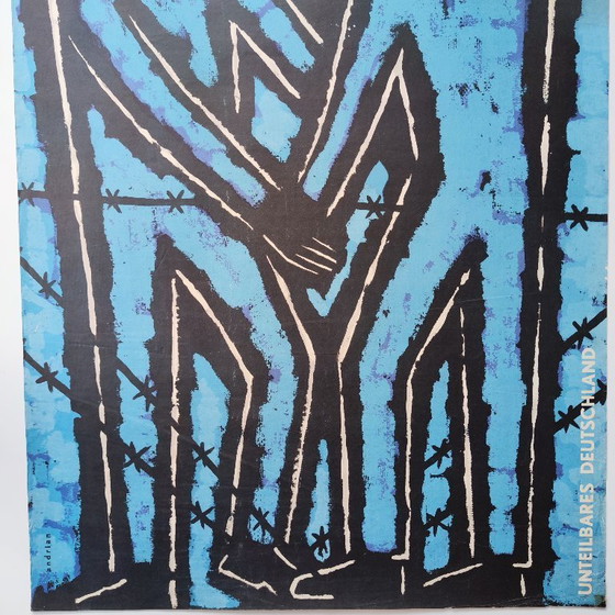 Image 1 of 17 juin - Journée de l'unité allemande - Affiche vintage