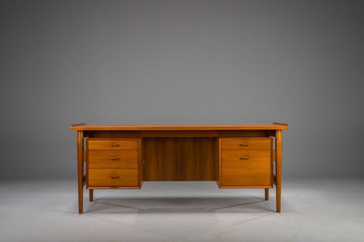 Model 207 Desk in Teak by Arne Vodder for Sibast, 1960s