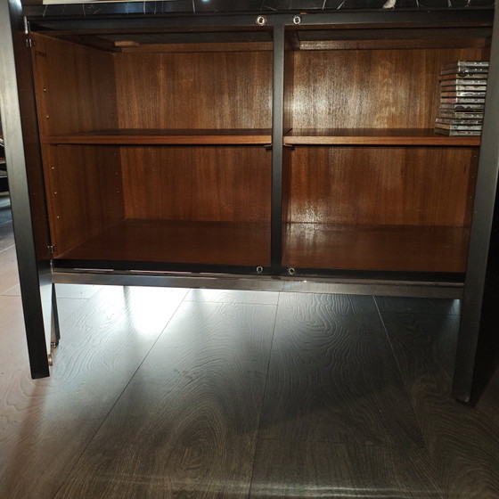 Florence Knoll Credenza Black Marble – Sideboard, Wood (photo 9 of 13)