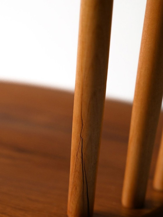 Image 1 of Pair of Vintage Scandinavian Pinstolar Chairs