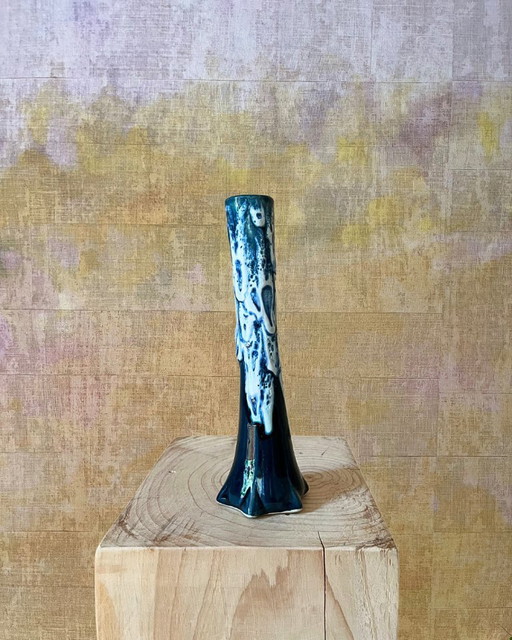 Vase Soliflore Vallauris "Fat Lava" vintage - années 60-70