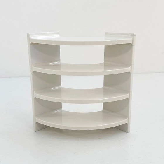 Image 1 of Estantería de esquina diseñada por Olaf Von Bohr para Flair, década de 1970.