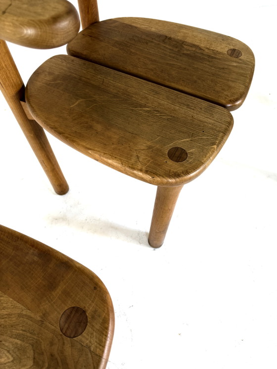 Image 1 of 8x vintage eetkamerstoel model ‘Opus’ Berghammer ‘80