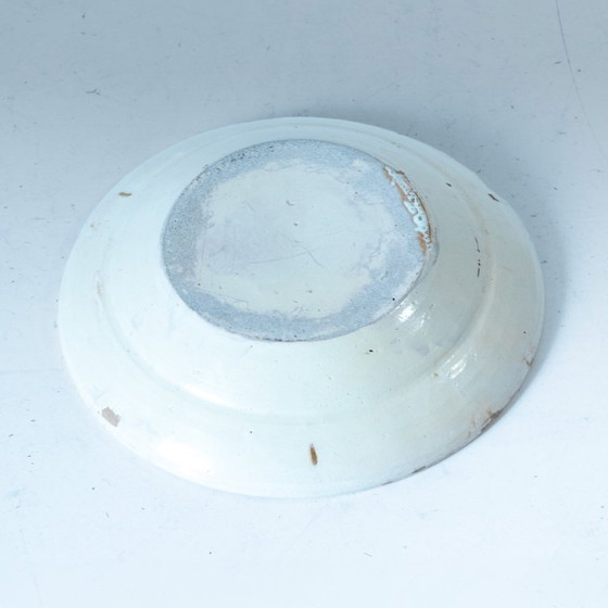 Image 1 of Set van drie antieke handgemaakte keramische borden, Italië circa 1900.