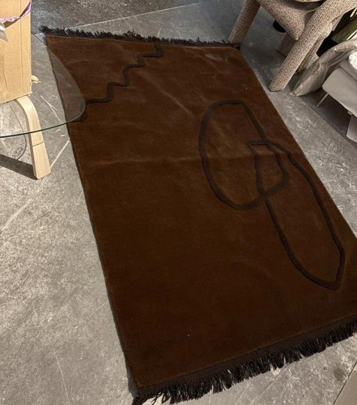 Ferm Living desert tufted rug wool