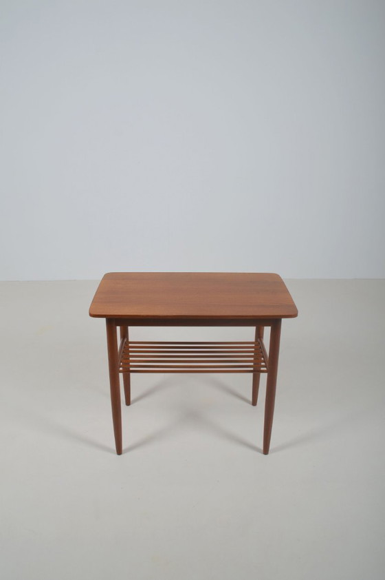 Image 1 of Danish wooden side table, 1960s