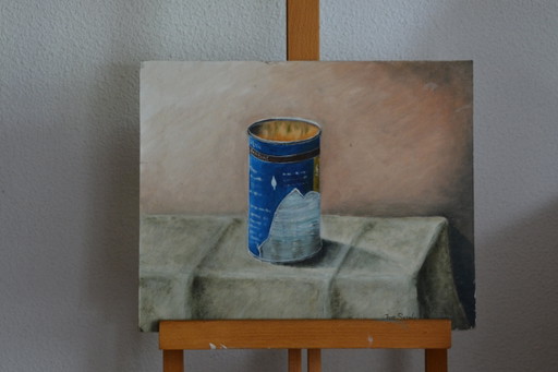 El pintor holandés Joop Serno 